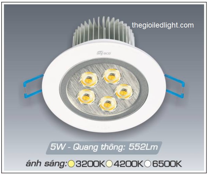 ĐÈN MẮT ẾCH LED CAO CẤP AFC 511B 5W
