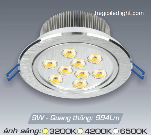 ĐÈN MẮT ẾCH LED CAO CẤP AFC 512 9W