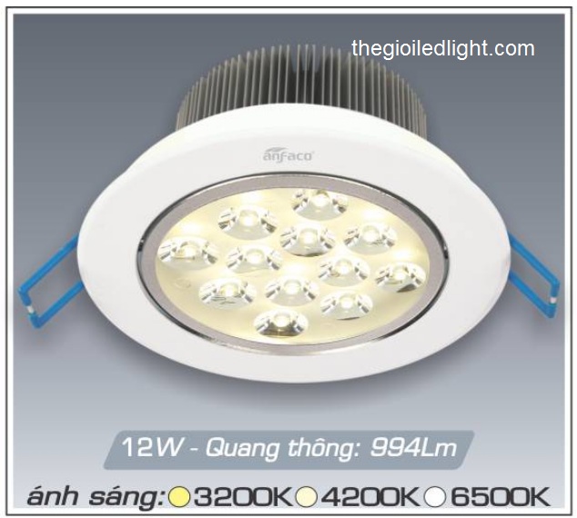 ĐÈN MẮT ẾCH LED CAO CẤP AFC 512B 12W