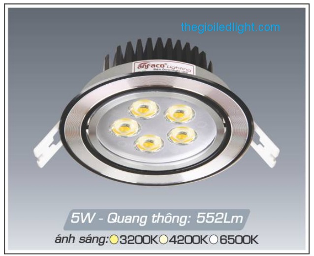 ĐÈN MẮT ẾCH LED CAO CẤP AFC 517 5W